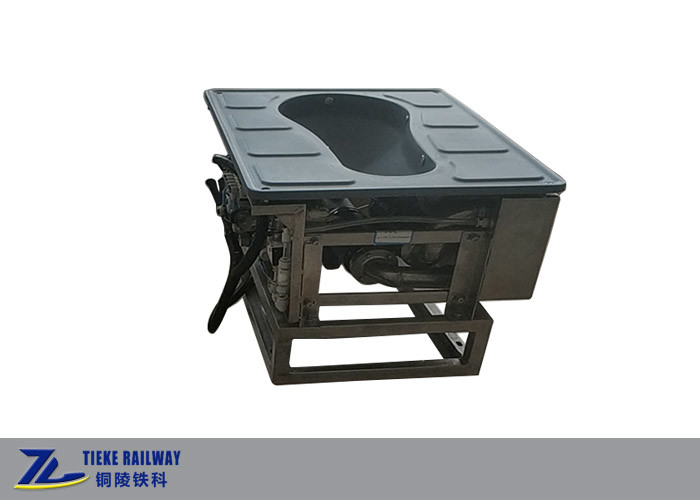 Stainless Steel Or FPR Train Vacuum Toilet System Squat Or Sit Type