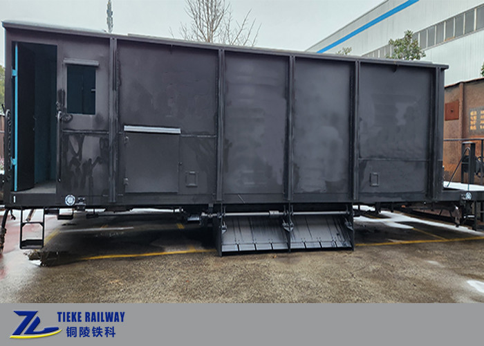 1000mm Track Gauge Hopper Type Ballast Railway Wagons Bottom Discharge