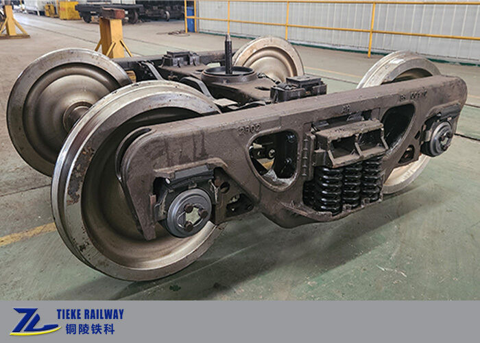 1520mm Broad Gauge Freight Wagon Bogie 23.5t Axle Load GOST Standard Cast Steel