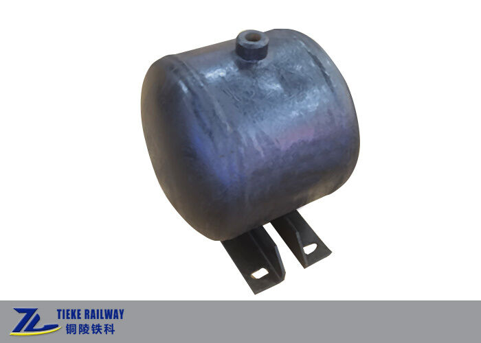 11L Stainless Steel Railway Air Reservoir 600kPa for Freight Wagon Air Brake Tank
