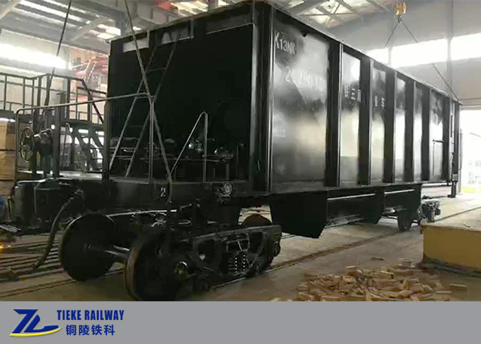 UIC 60t Railway Cargo Train Car Hopper Wagon For Ballast Ore Mineral Particles