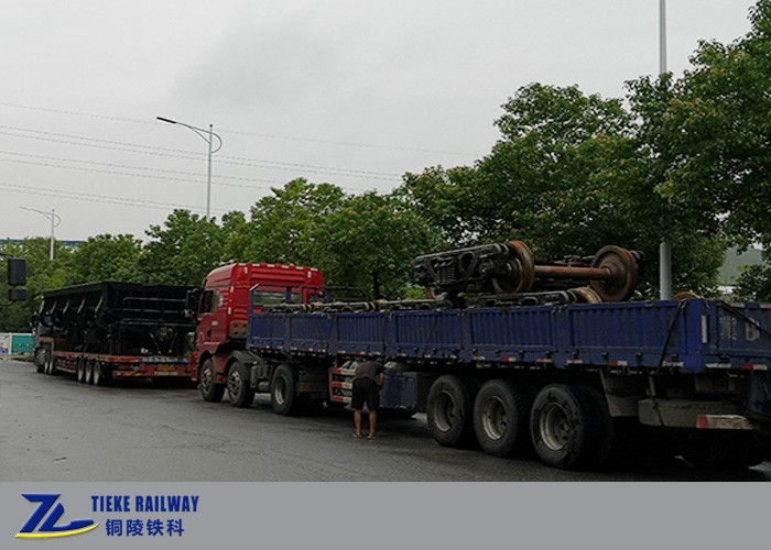 Low Sided Open Ballast Side Dump Car Air Tipping Cylinder 60t Load AAR Approved