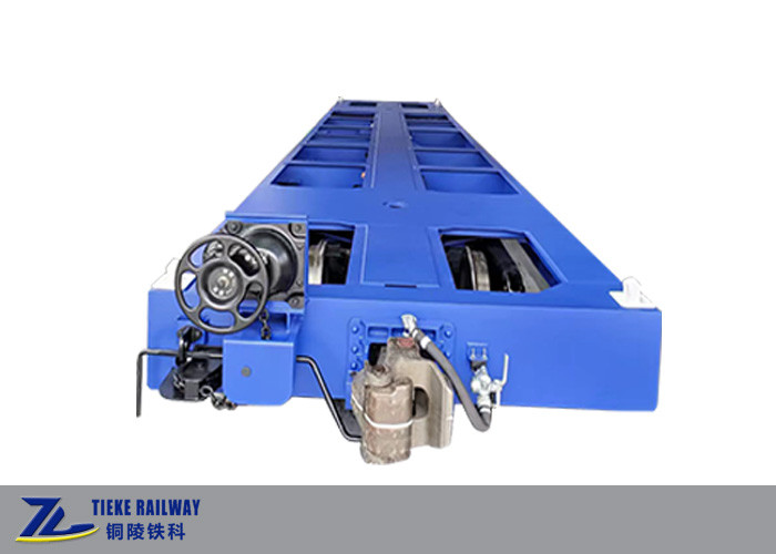 70 Ton Load Heavy Duty Railroad Flat Cars 80km/H Flatbed Train Car