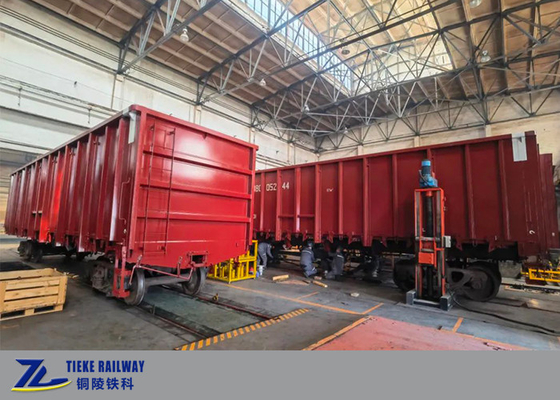 1520mm Gauge Railway Open Wagon Coal Wagon With 70T Pay Load 120km/H Max. Speed