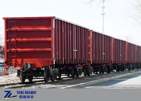 1520mm Gauge Railway Wagon With Axle Load 23.5t Volume 82 M3