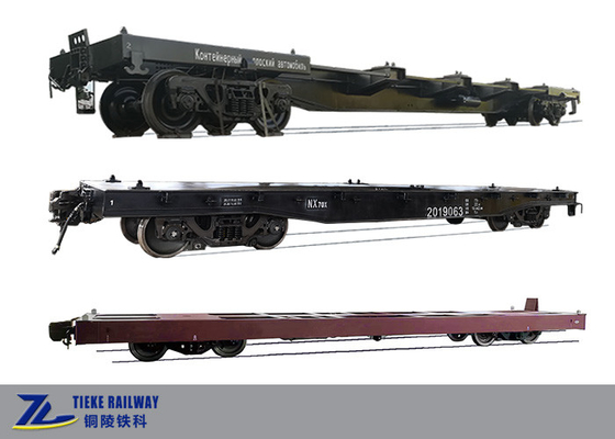 40 Feet Container Flat Wagon Flatcars 120 km/h 1520mm Gauge Railroad Flatcars