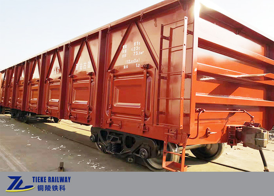 80km/h Railroad Open Wagon High Sided Wagon 60t Freight Car