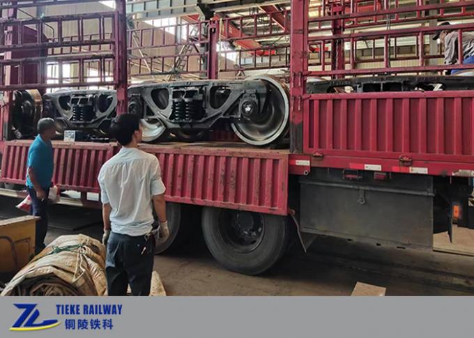 25t Axle Load Meter Gauge Wagon Bogie With High Load And Durable Frame