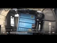 Large Vehicle Turn Over!!! Within 20 Seconds Unloading 8 Carriages Coals