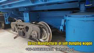 85T Railway Self Dumping Wagon Factory Direct Price